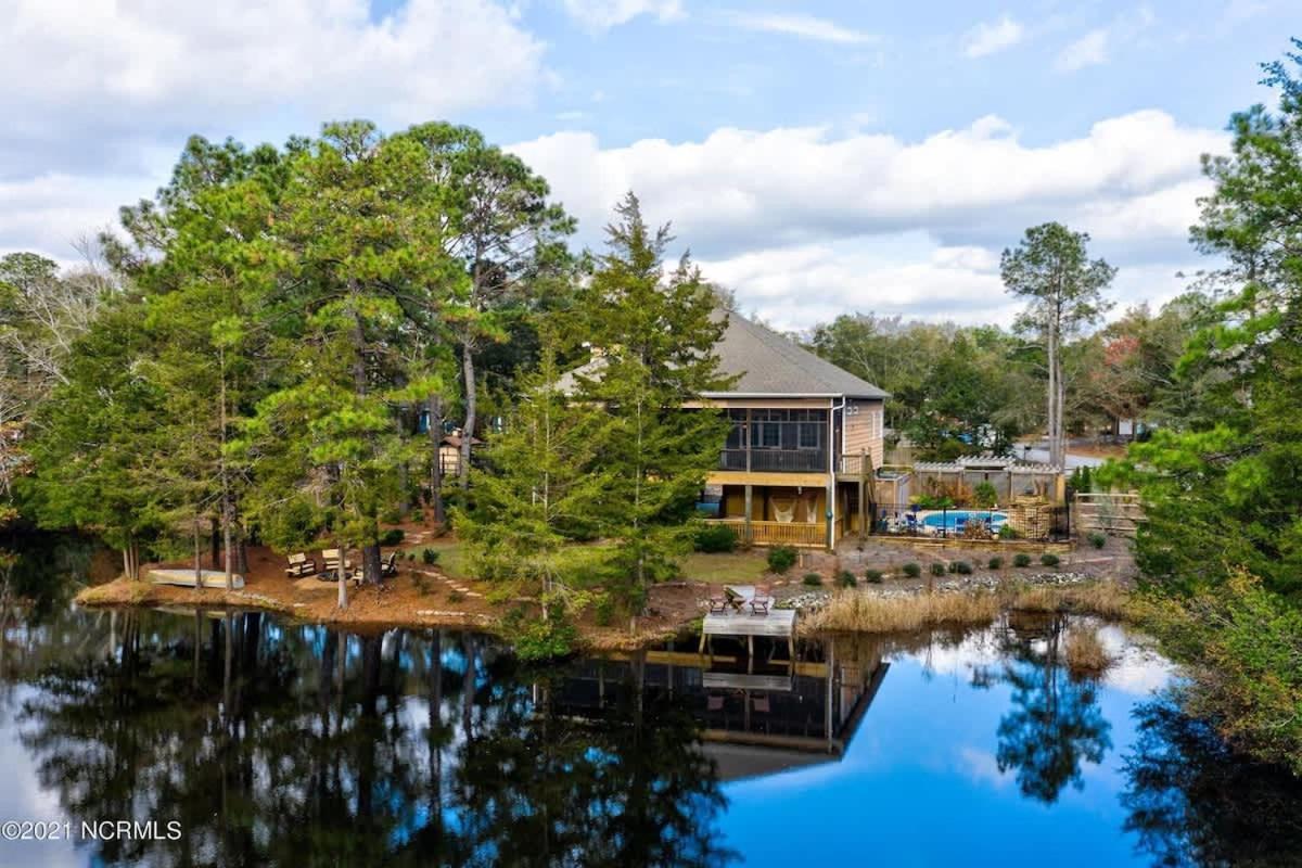 Heated Private Pool, Pond Views, Fishing, Mins To Carolina Beach Wilmington  Kültér fotó