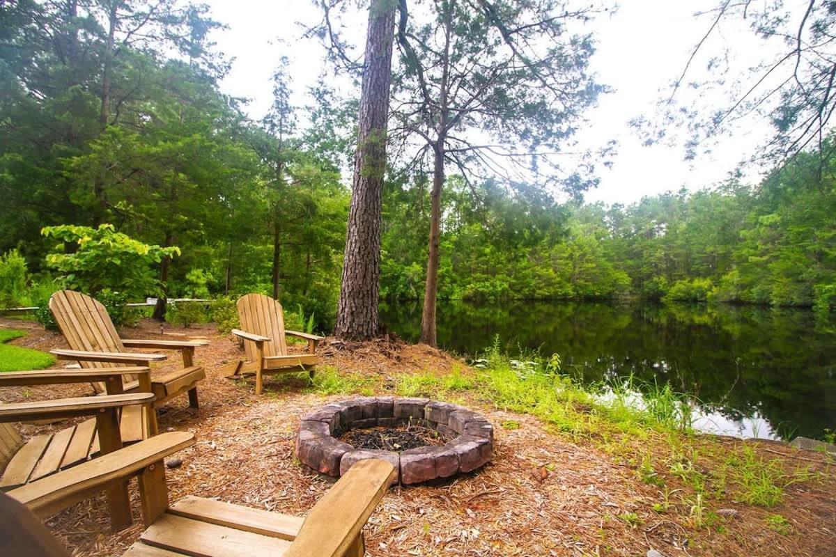 Heated Private Pool, Pond Views, Fishing, Mins To Carolina Beach Wilmington  Kültér fotó