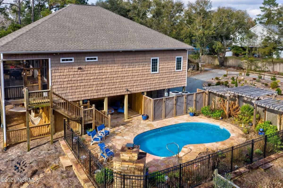 Heated Private Pool, Pond Views, Fishing, Mins To Carolina Beach Wilmington  Kültér fotó